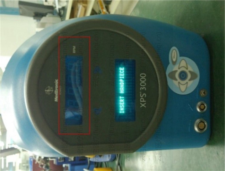 美敦力XPS3000主機(jī)，開(kāi)機(jī)黑屏，手柄不轉(zhuǎn).jpg